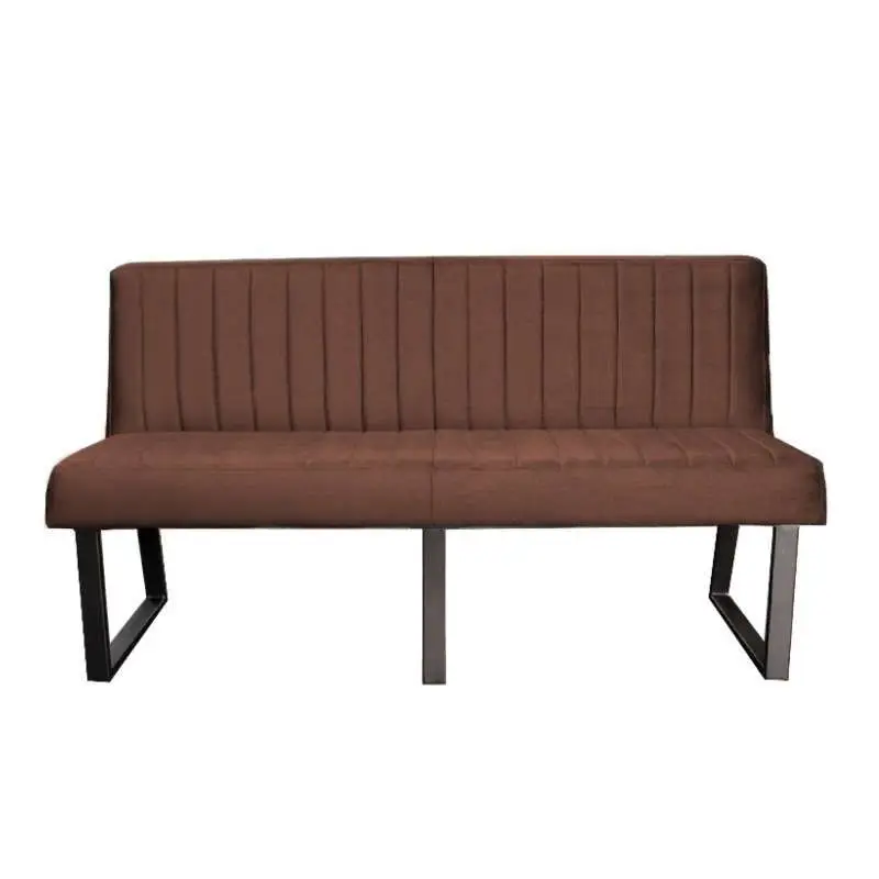 Eetkamerbank - Hengelo - stof Element donkerbruin 25 - 240 cm Aanbieding