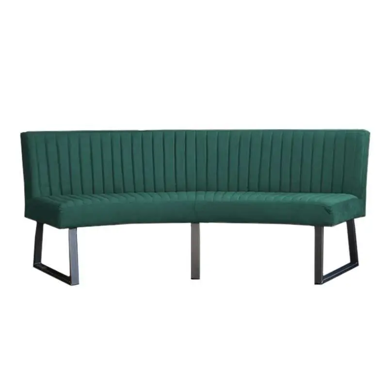 Gratis Retour Eetkamerbank - Hengelo - stof Element bosgroen 20 - geschikt voor ovale tafel 240 cm