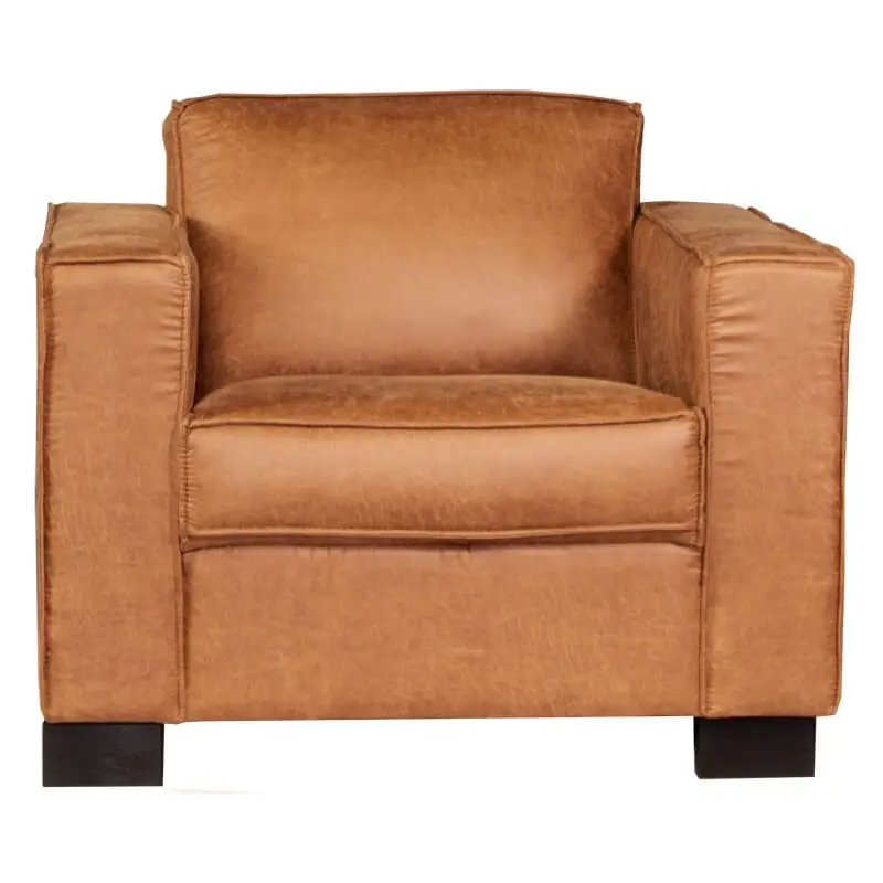 Actieprijs Fauteuil - Shuffle - stof Missouri cognac 03