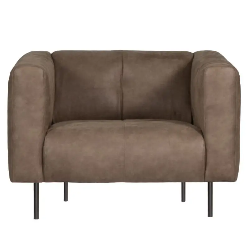 Laatste Versie Fauteuil - Almada - leer Bull bruin 15