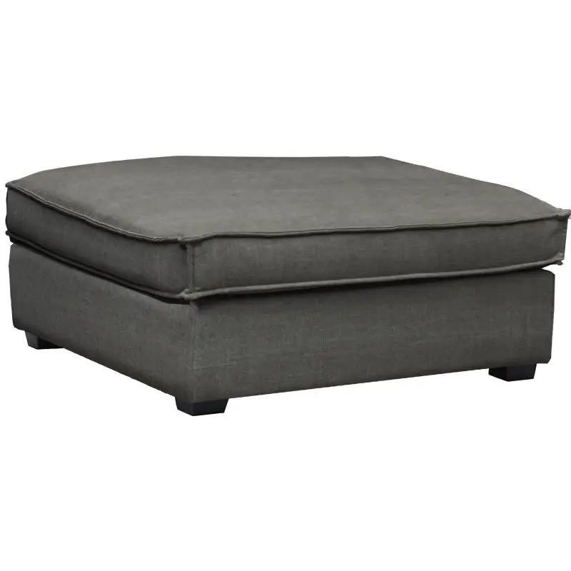 Dagaanbieding Poef - Mazur - stof Kiss grijs 66