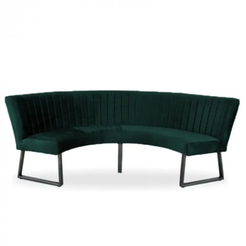 Superprijs Eetkamerbank - Hengelo - stof Element groen 12 - geschikt voor tafel 150 cm