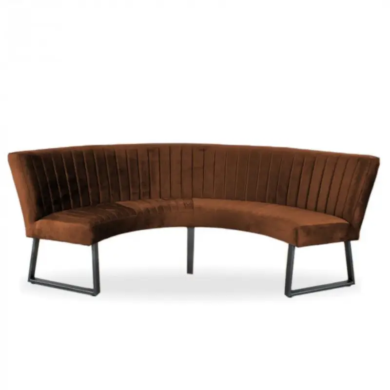 Eetkamerbank - Hengelo - stof Element bruin 07 - geschikt voor tafel 130 cm Flitsaanbieding