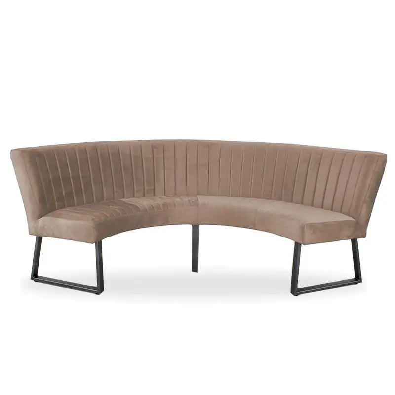 Direct Beschikbaar Eetkamerbank - Hengelo - stof Element beige 06 - geschikt voor tafel 130 cm