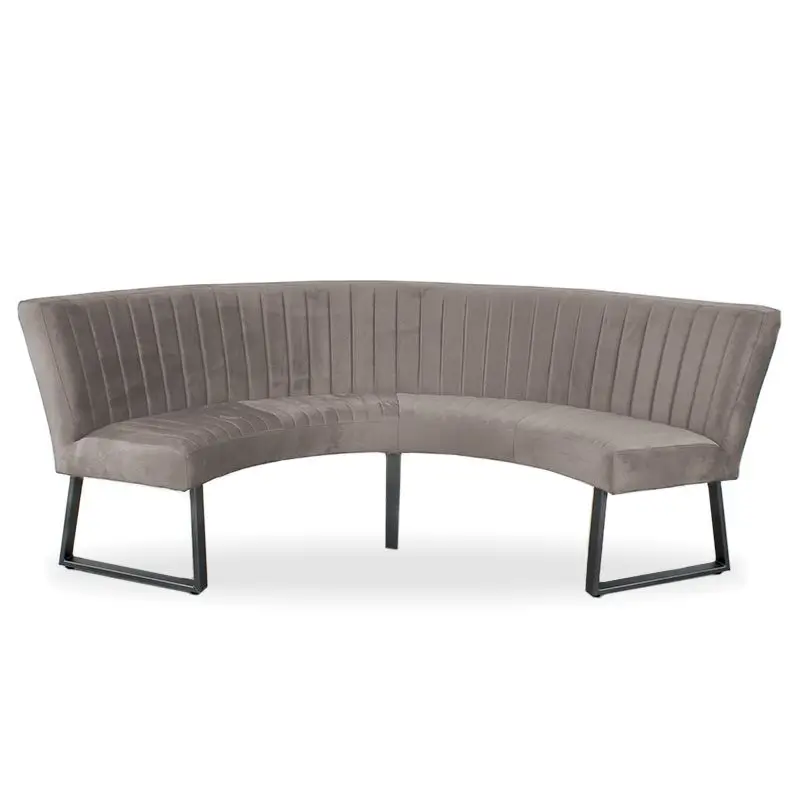 Rechtstreeks Van De Fabrikant Eetkamerbank - Hengelo - stof Element grijs 03 - geschikt voor tafel 130 cm