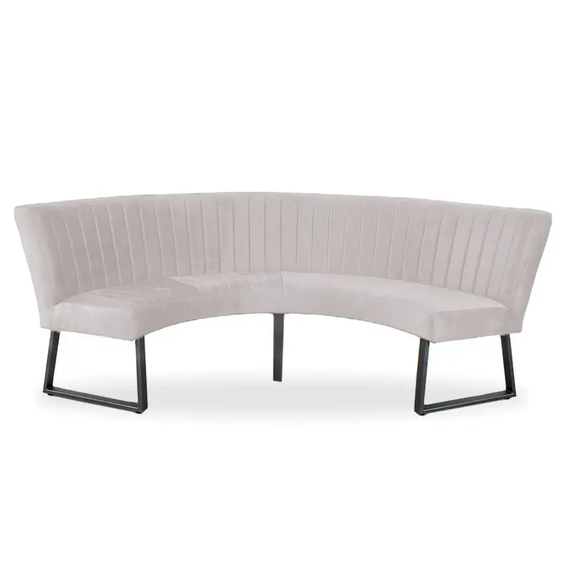 Eetkamerbank - Hengelo - stof Element zand 17 - geschikt voor tafel 130 cm Op = Op