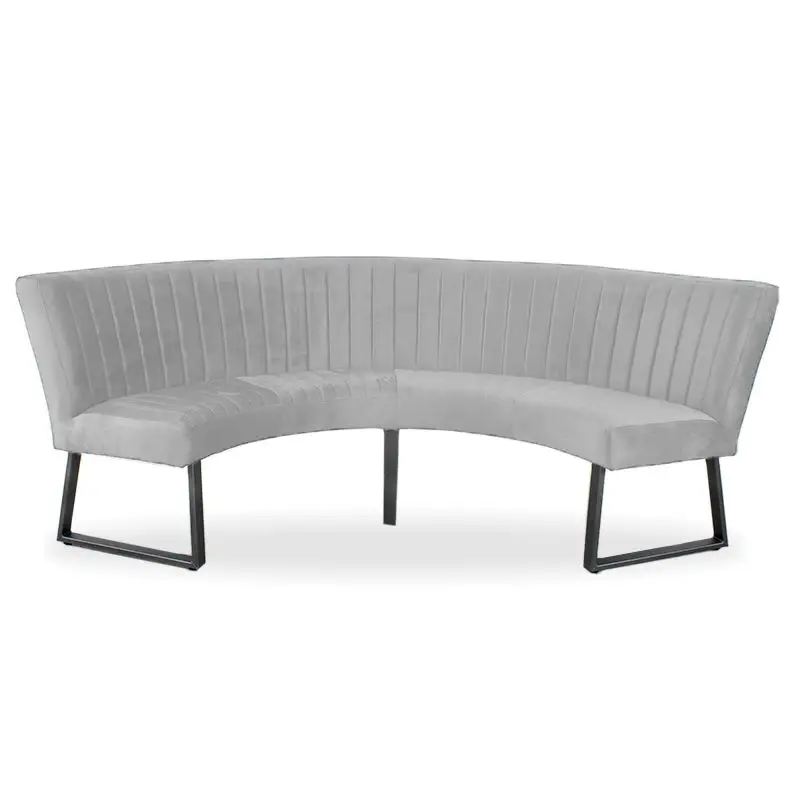Eetkamerbank - Hengelo - stof Element steengrijs 24 - geschikt voor tafel 130 cm Premium
