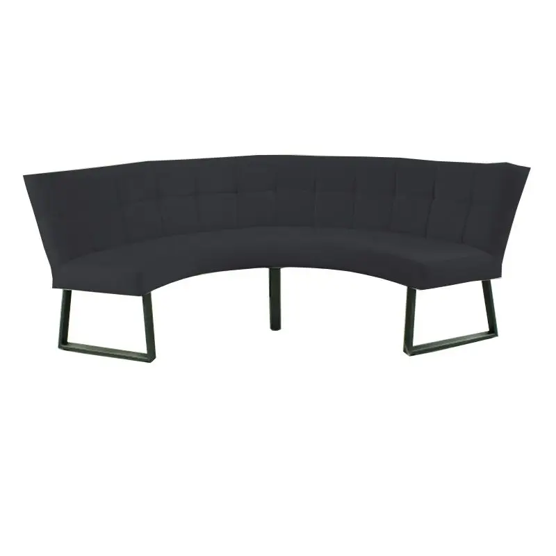 Eetkamerbank - Amsterdam - stof Element antraciet 01 - geschikt voor tafel 130 cm Weekendaanbieding