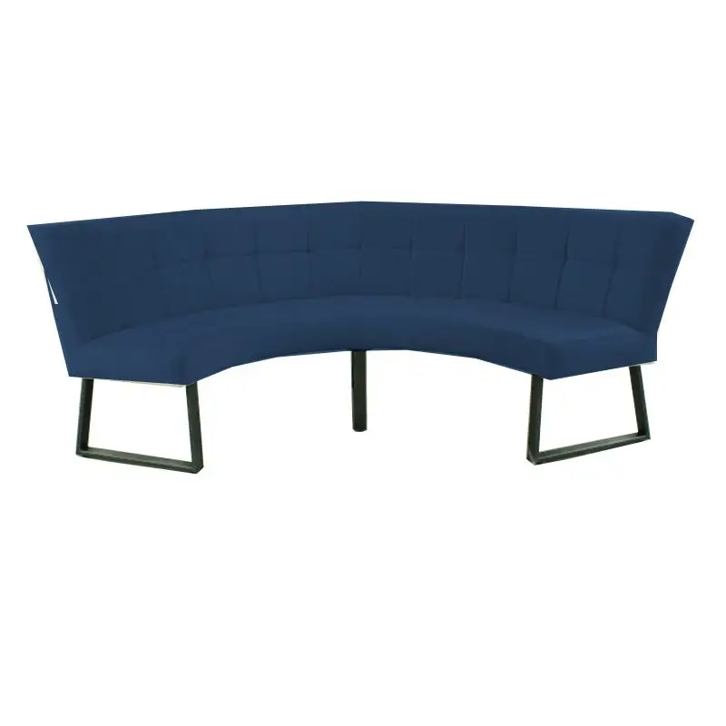 Eetkamerbank - Amsterdam - stof Element blauw 13 - geschikt voor tafel 130 cm Koop Vandaag