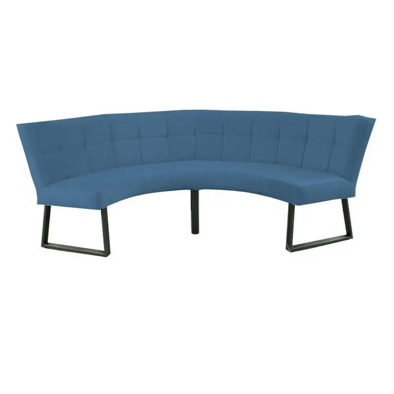 Koop Vandaag Eetkamerbank - Amsterdam - stof Element azure 21 - geschikt voor tafel 130 cm