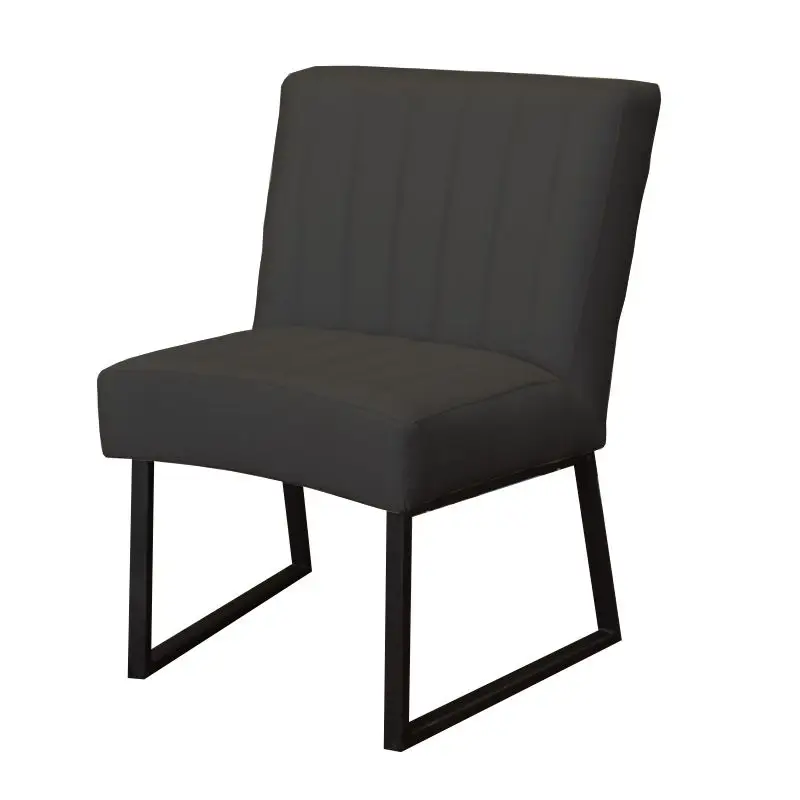Eetkamerstoel - Hengelo - geschikt voor ronde tafel - stof Element antraciet 01 Shop Nu