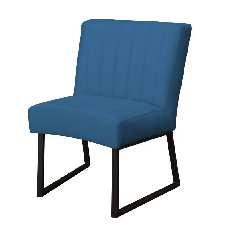 Hete Deal Eetkamerstoel - Hengelo - geschikt voor ronde tafel - stof Element azure 21