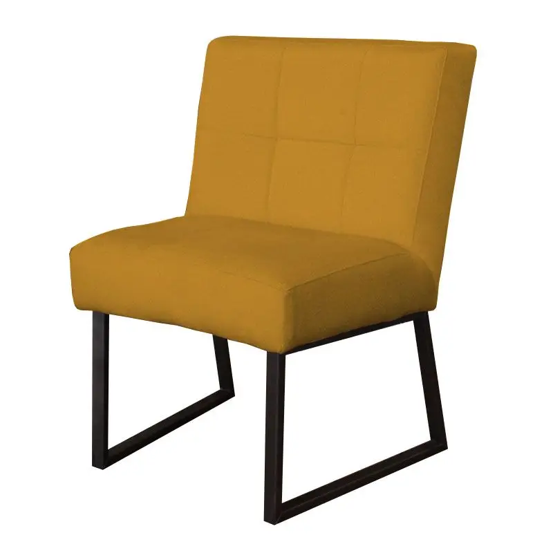Direct Beschikbaar Eetkamerstoel - Amsterdam - geschikt voor ronde tafel - stof Element goud 08