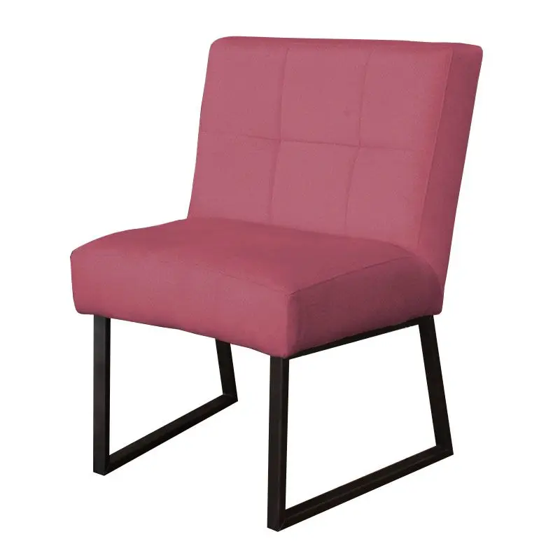 Eetkamerstoel - Amsterdam - geschikt voor ronde tafel - stof Element roze 10 Betaalbaar