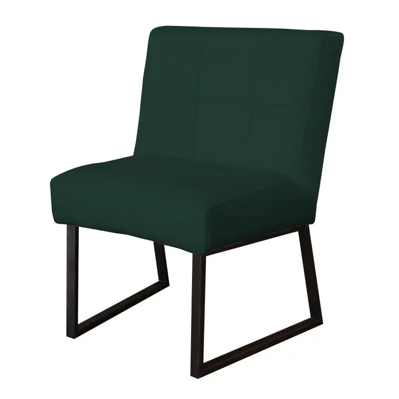 Flitsaanbieding Eetkamerstoel - Amsterdam - geschikt voor ronde tafel - stof Element groen 12