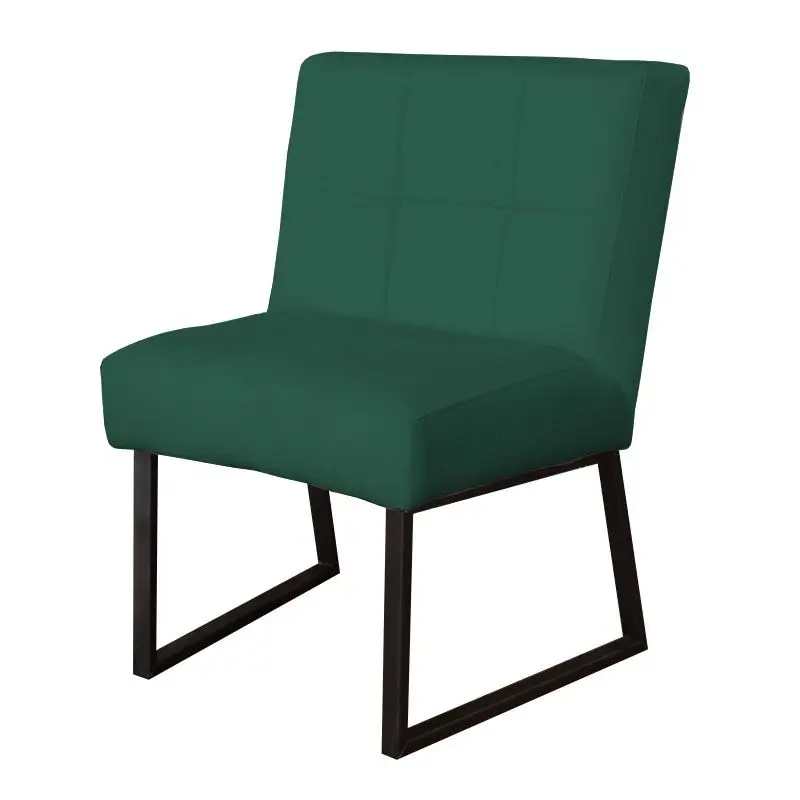 Eetkamerstoel - Amsterdam - geschikt voor ronde tafel - stof Element bosgroen 20 Finale Uitverkoop