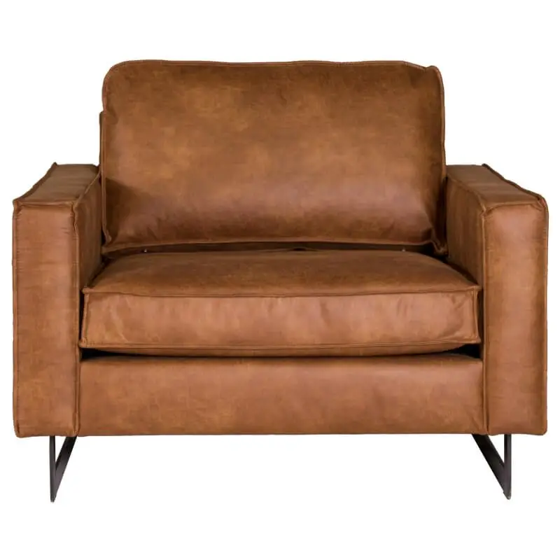 Loveseat - Riverdance - leer Colorado cognac 03 Populair