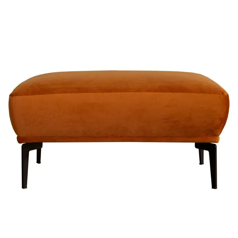 Seizoensaanbieding Poef - Tulp - velours Brunei koper 18
