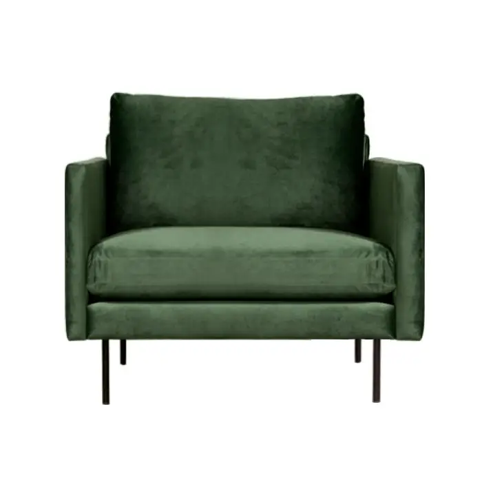 Voordeelprijs Fauteuil - Violet - velours Brunei groen 45