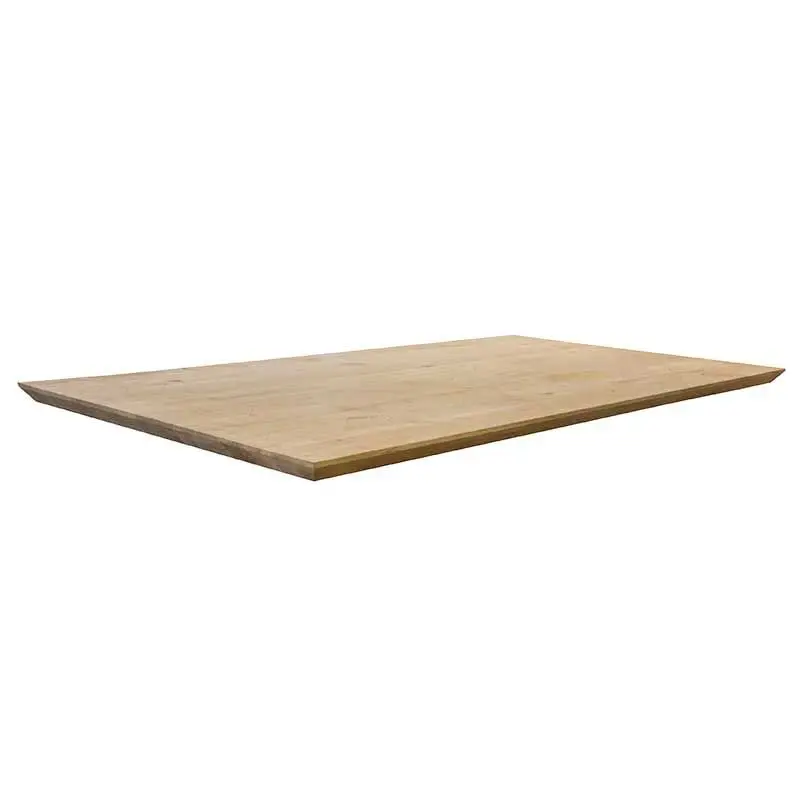 Industrieel tafelblad eiken Castle Line verjongd - 200 x 100 cm - Bladdikte 4,5 cm Express Levering
