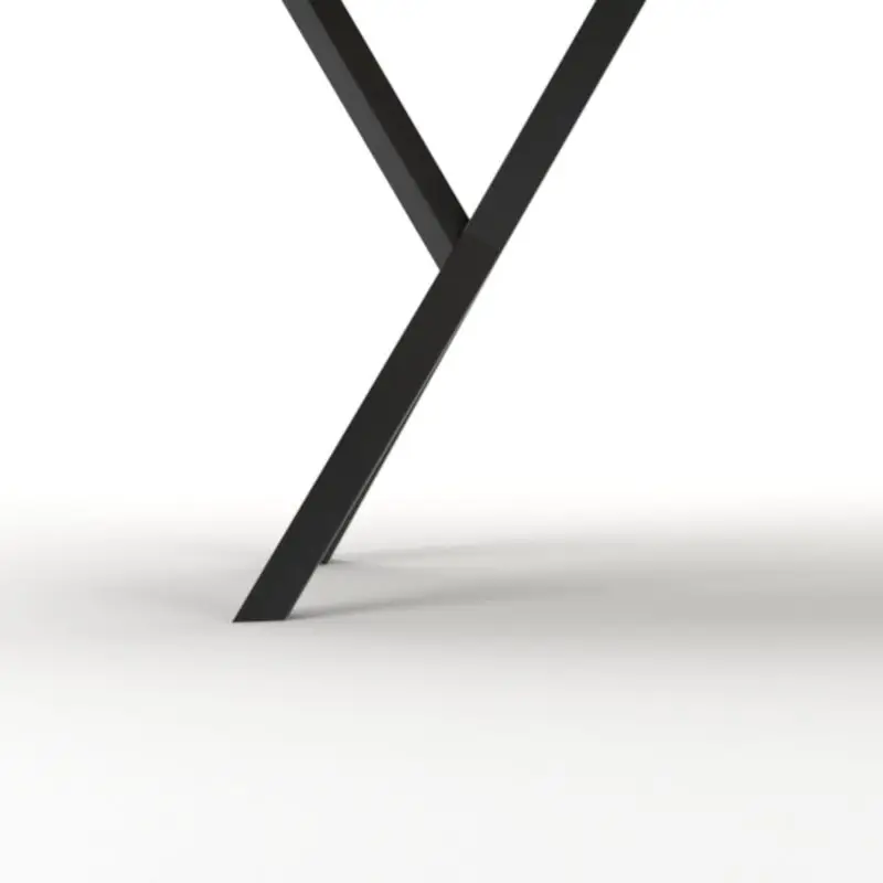 Lage Prijs Y-poten voor Mango boomstamtafel - 72 x 49 x 74 cm - 2 stuks