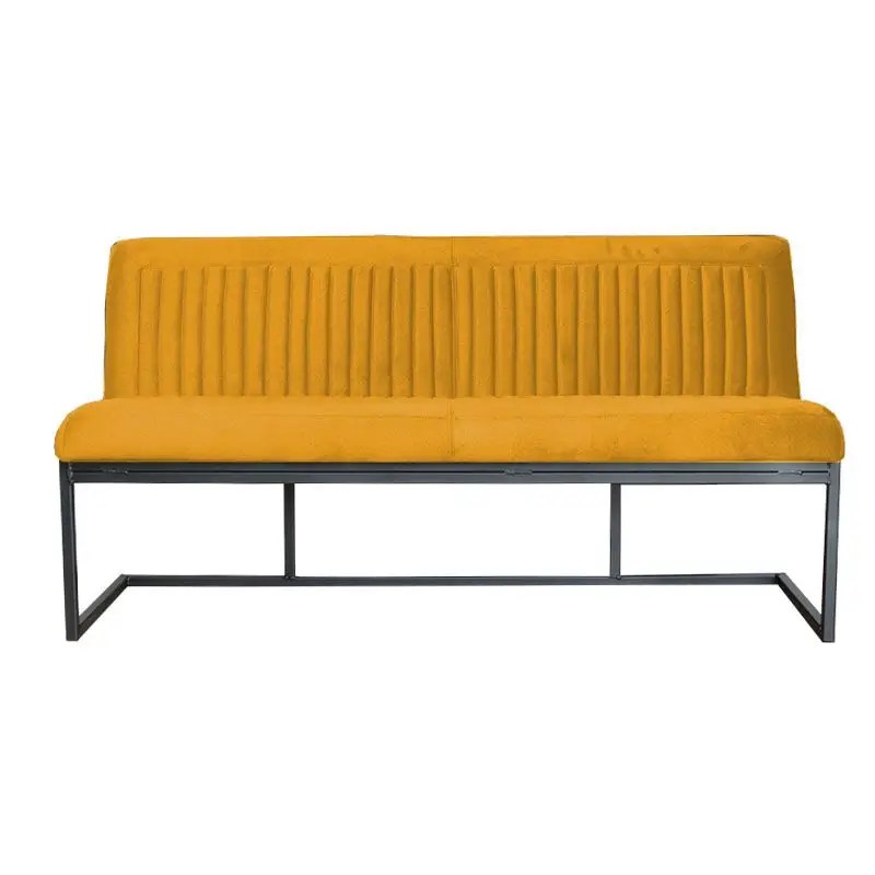 Lage Prijs Eetkamerbank - Lara - stof Element goud 08 - 160 cm