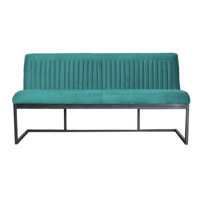 Eetkamerbank - Lara - stof Element turquoise 15 - 140 cm Tijdelijk Beschikbaar