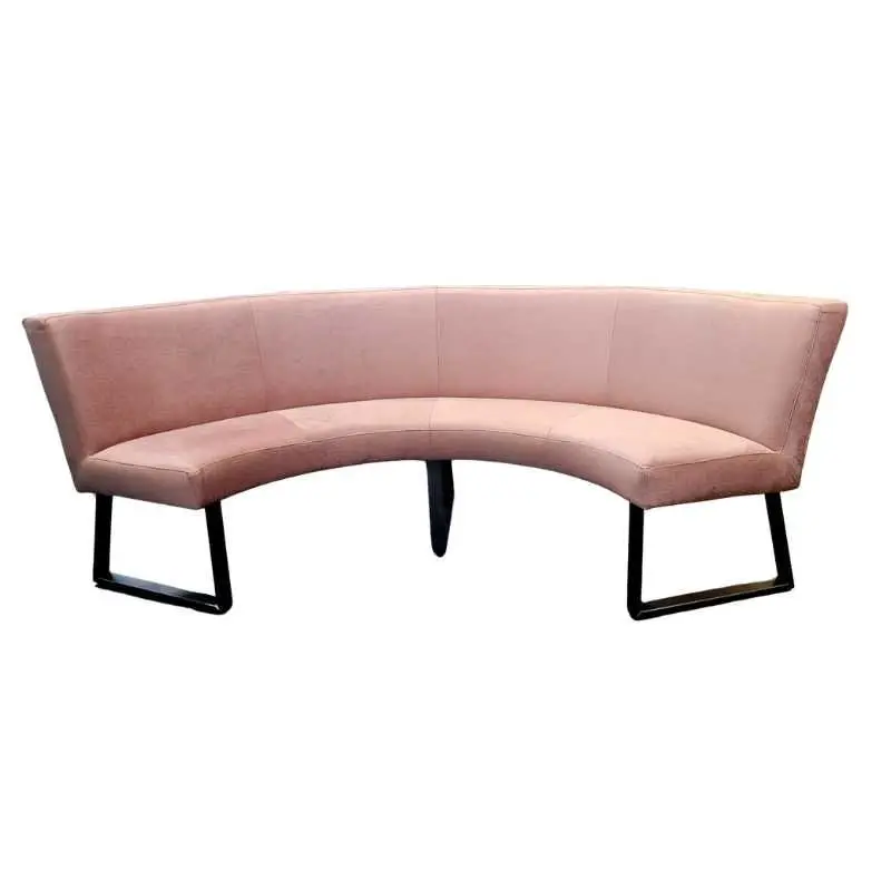 Eetkamerbank - Rotterdam - stof Element lichtroze 18 - geschikt voor tafel 150 cm Koop Online