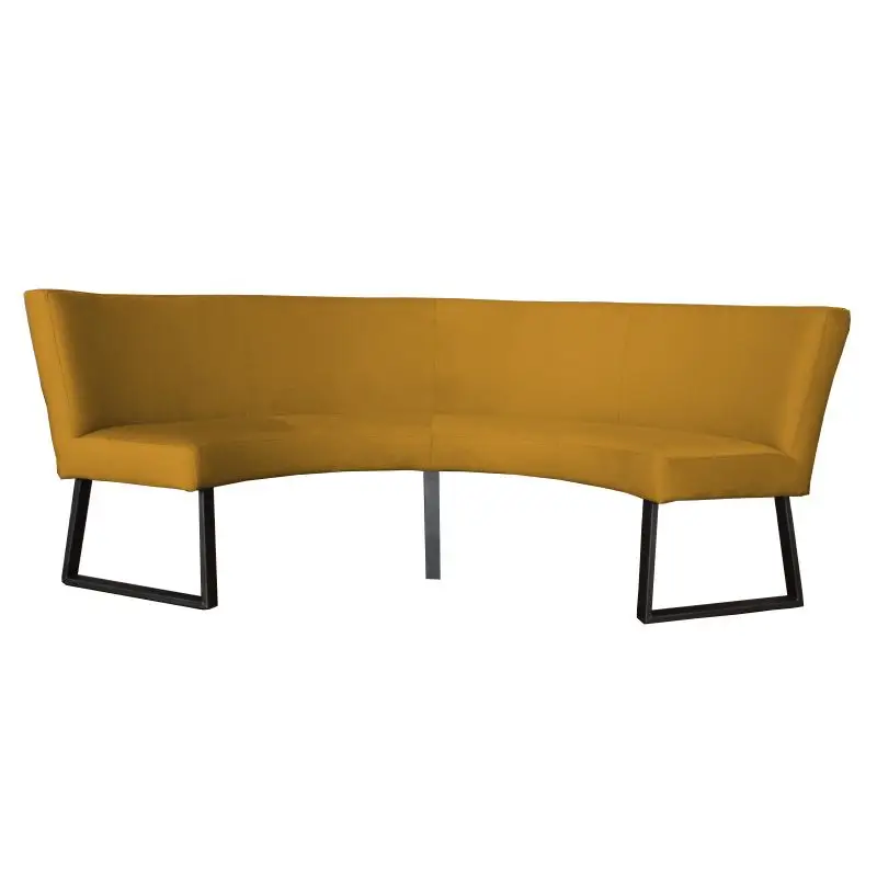 Eetkamerbank - Rotterdam - stof Element goud 08 - geschikt voor tafel 130 cm Nu Kopen