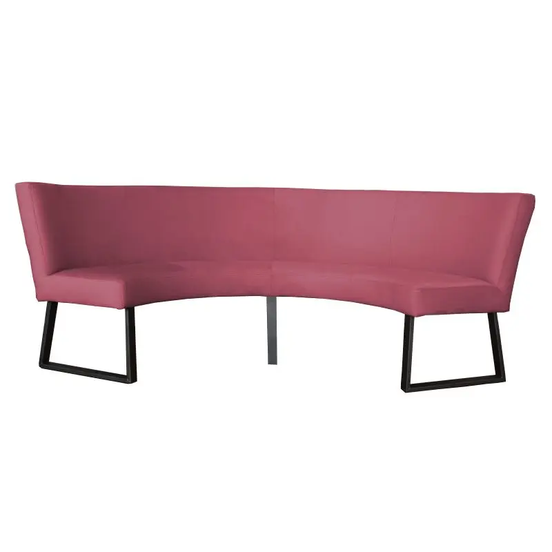 Eetkamerbank - Rotterdam - stof Element roze 10 - geschikt voor tafel 130 cm Beperkt Aanbod