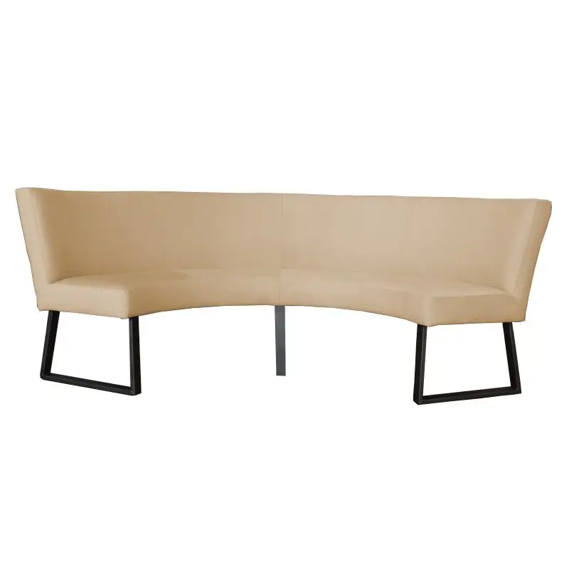 Eetkamerbank - Rotterdam - stof Element beige 06 - geschikt voor tafel 150 cm Dagaanbieding