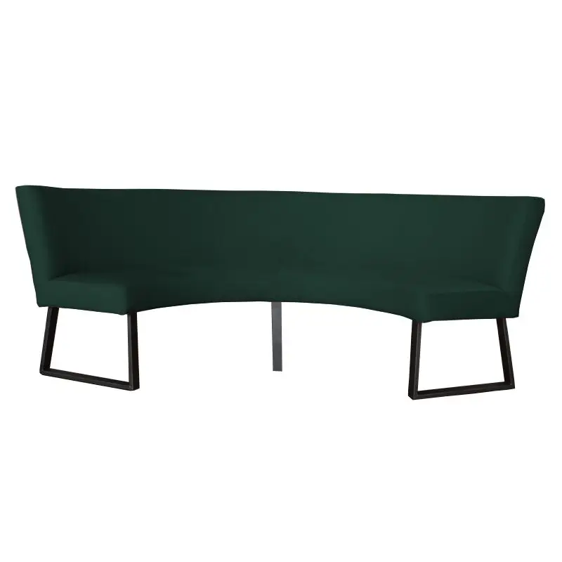 Uitverkoop Eetkamerbank - Rotterdam - stof Element groen 12 - geschikt voor tafel 150 cm