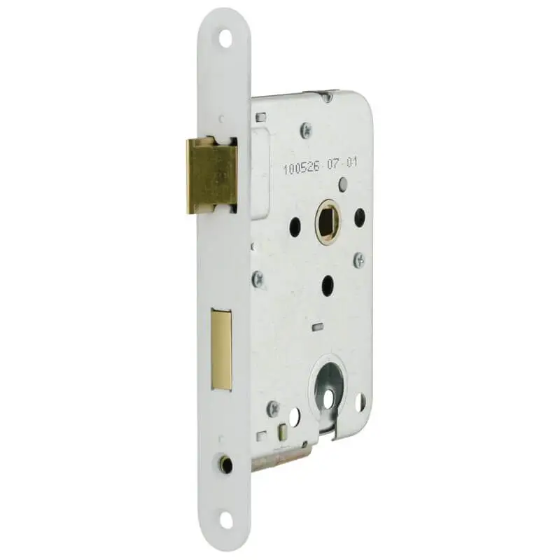 Binnendeurslot wit - cilinderslot model 1269 Favoriet