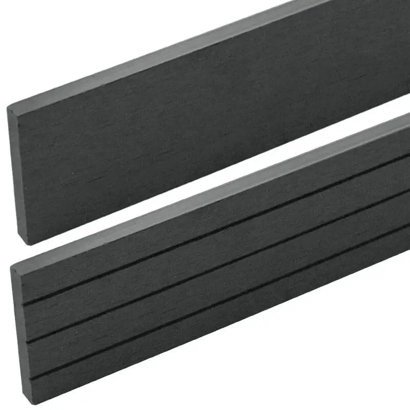 Randafwerking composiet antraciet 5,9 cm hoog (3 mtr) Gereduceerde Prijs