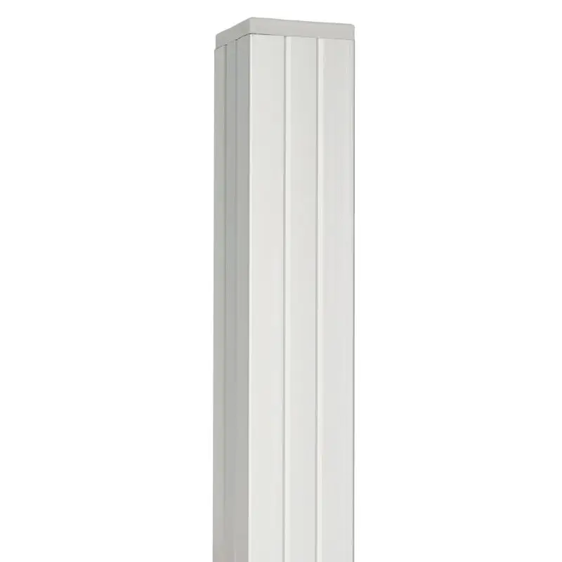 Betaalbaar Tuinpaal zelfbouw Modular/Mix & Match blank aluminium 180 cm tbv 180 cm