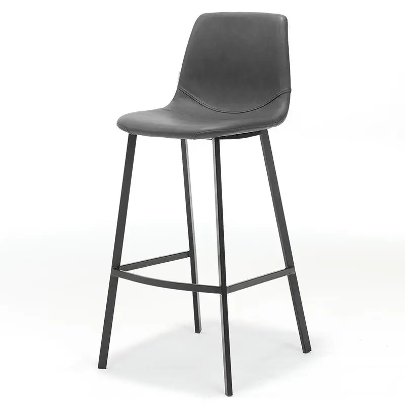 Barkruk Monza - leer Vintage zwart Shop Nu