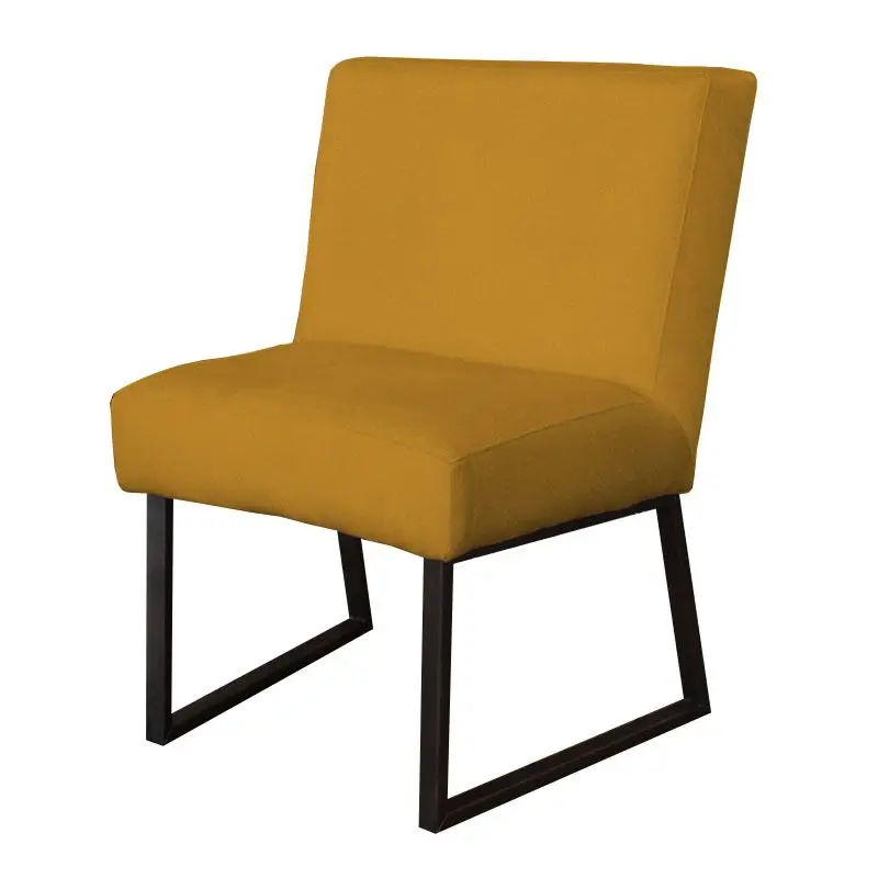 Weekendaanbieding Eetkamerstoel - Rotterdam - geschikt voor ronde tafel - stof Element goud 08