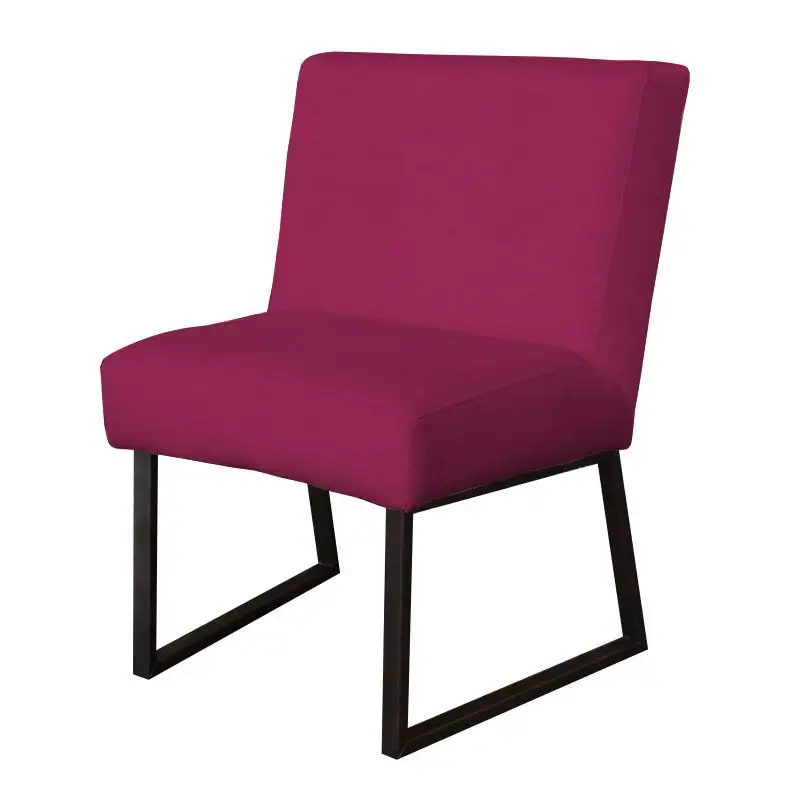 Eetkamerstoel - Rotterdam - geschikt voor ronde tafel - stof Element fuchsia 19 Nu Kopen
