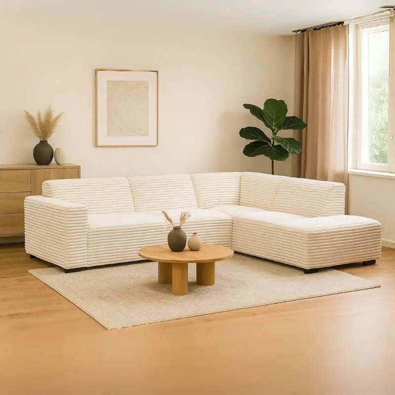 Snelle Levering Hoekbank Graz open eind rechts - Ambience 2 - 2,10 x 2,70 mtr breed