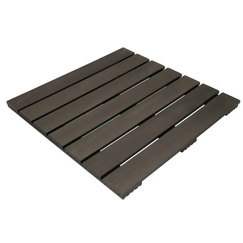 Terrastegel composiet 50 x 50 cm antraciet FSC (24 mm) massief Beperkte Voorraad