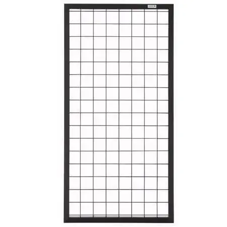 Laatste Kans Draadscherm Forte composiet kader antraciet met zwart draad (90 x 180 cm)