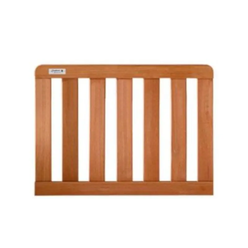 Tuinpoort hardhout bankirai Luxe recht rvs 100 x 70 cm ( 3,6 cm dikte) Nieuw