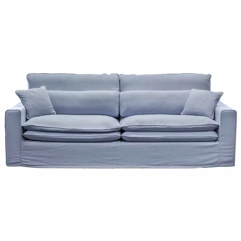 3,5 zitsbank Lösa - stof Siena Baby blauw 611 Alleen Vandaag