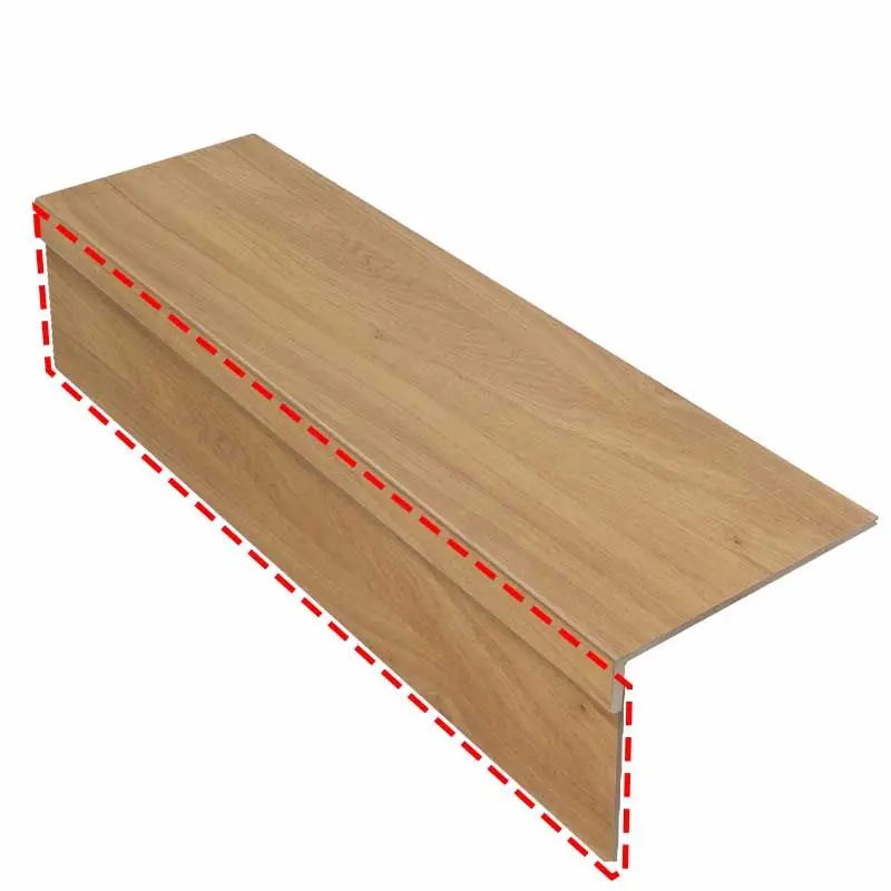 Stootbord (3 stuks) - Laminaat - Texas Oak - 130 x 20 cm Koop Vandaag