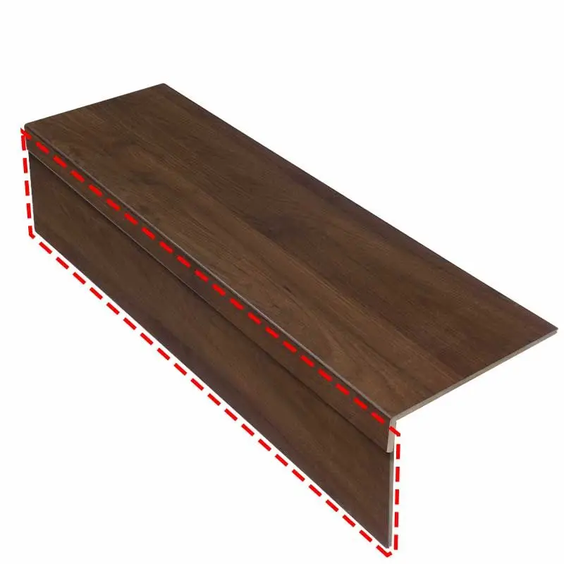 Stootbord (3 stuks) - Laminaat - Montana Oak - 130 x 20 cm Must-Have