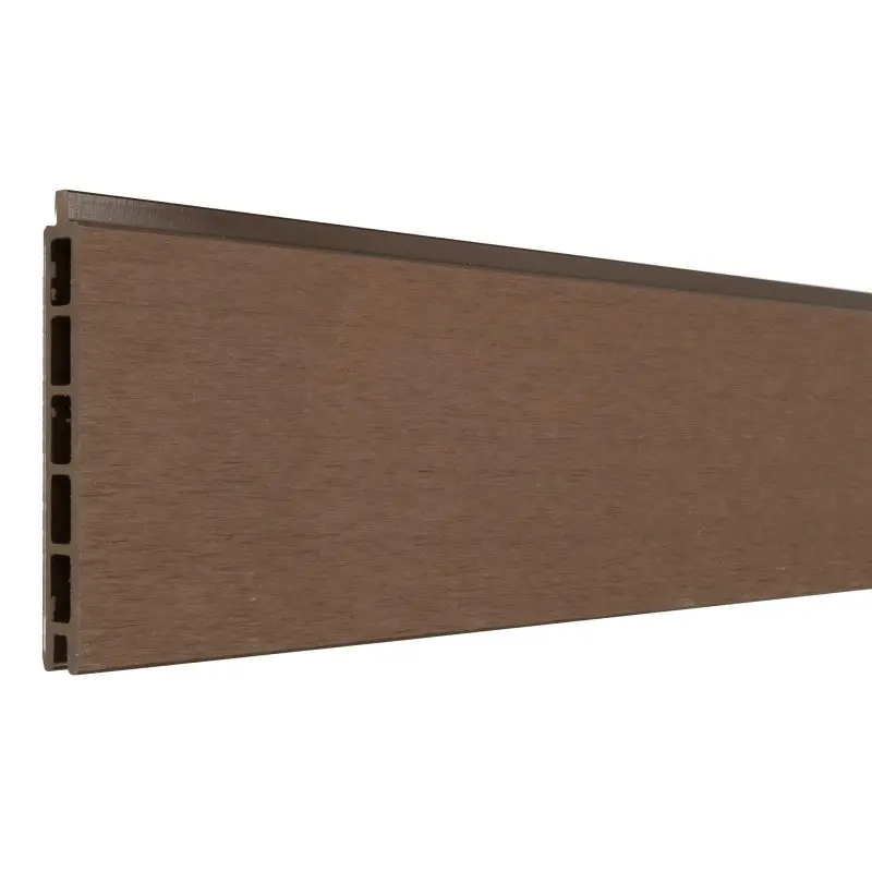 Bestseller Mix & Match lamel - composiet - donkerbruin - 180 x 14 cm (2 stuks)