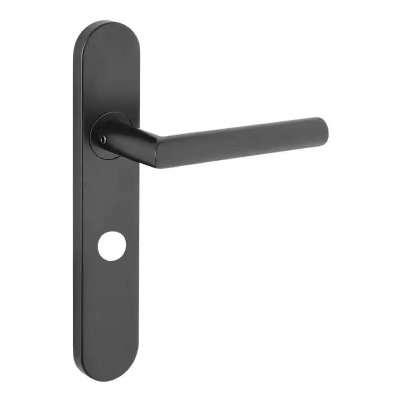Superprijs Deurbeslag - Best Buy - Deurkruk 204L incl toiletsluiting - Mat zwart