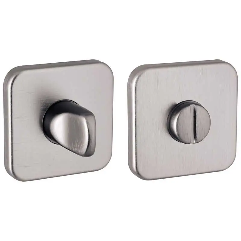 Lage Prijs Deurbeslag - Klikvast KV2100 - Toilet vrij-bezet - Mat RVS