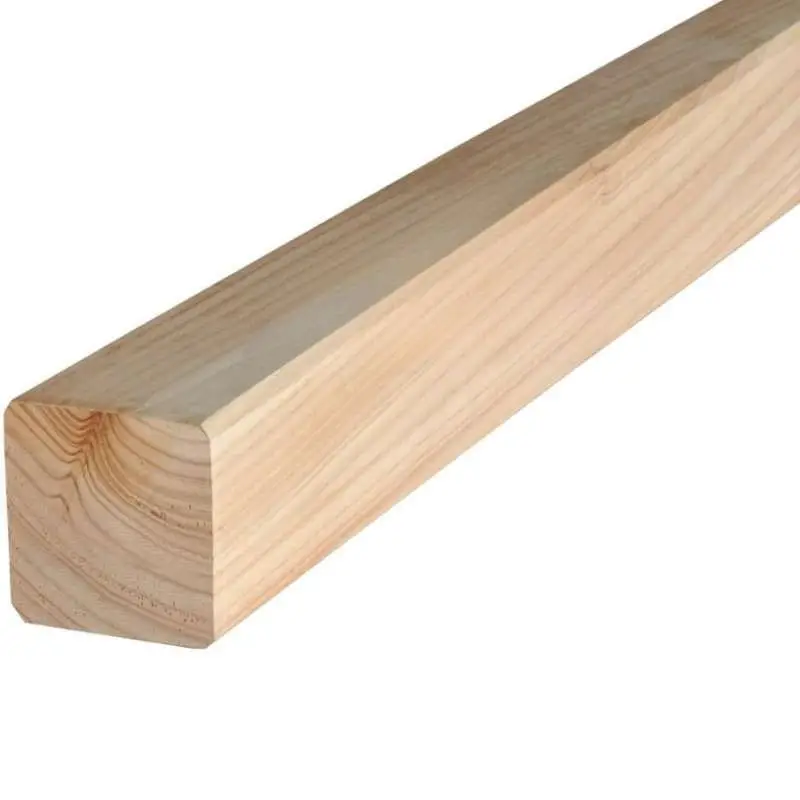 Paal Douglas 9,0 x 9,0 cm (300 cm) geschaafd Favoriet