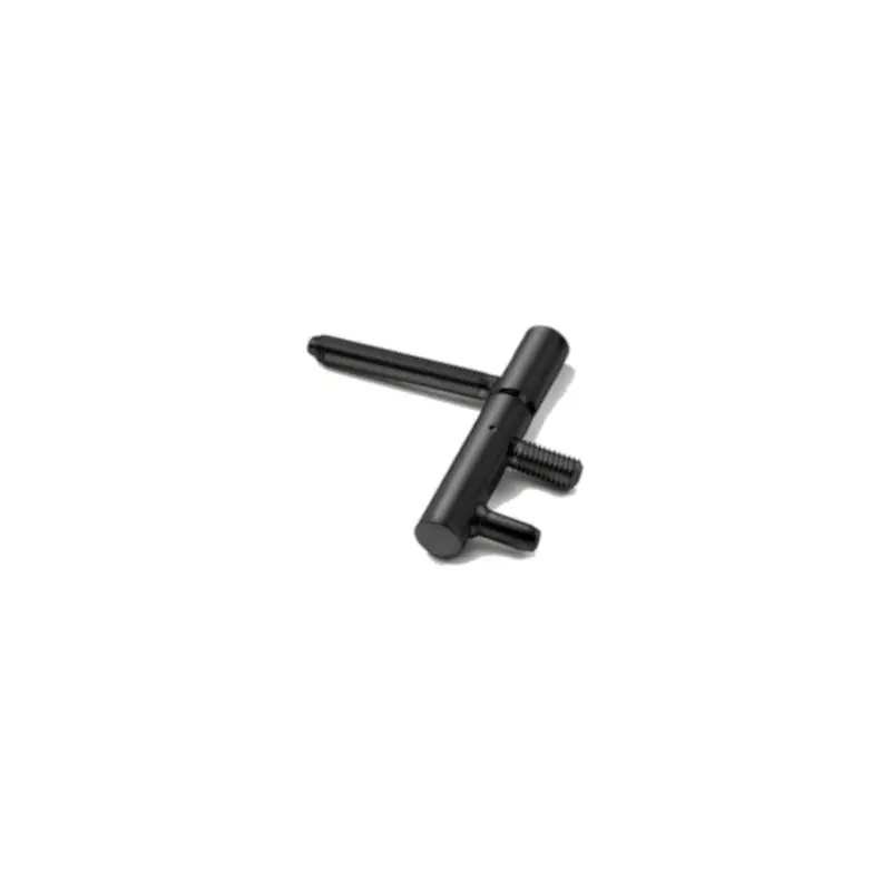 Speciale Aanbieding Paumelle voor stalen kozijn 71 x 12 mm voor opdekdeuren - zwart